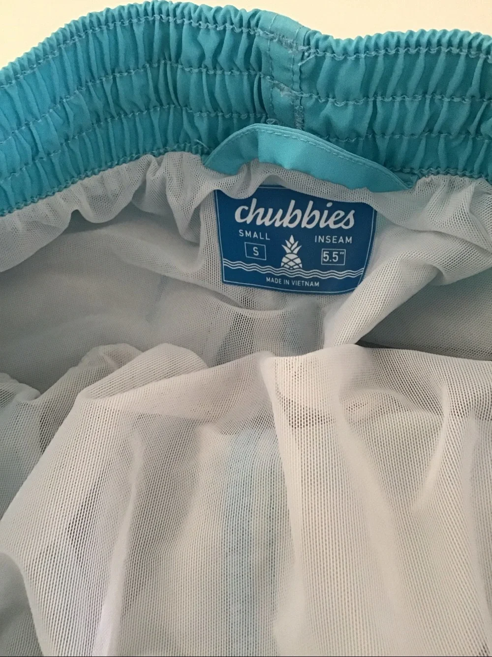 Chubbies swim trunks small